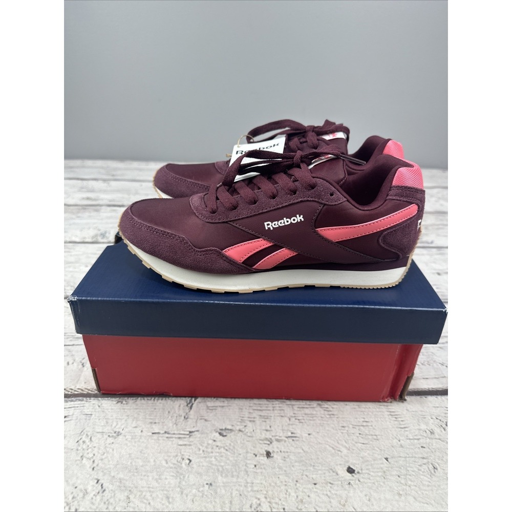 Reebok Glide Women's Running Shoe‎ Athletic Sneaker Black Cheery/Pink  7.5 NIB